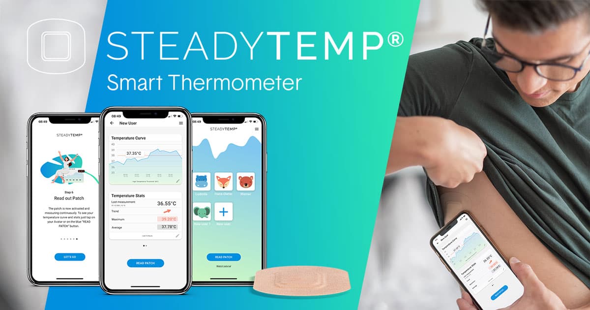 SteadyTemp das neue Fieberthermometer